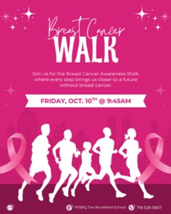Breast Cancer Walk Flier